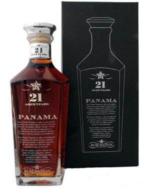 Rum Nation Panama 21 years Decanter