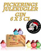 Pickerings Christmas Baubles 6x5 cl Summerhall Distillery Premium Edinburgh Dry Gin England 70 cl 42%