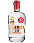 Pickerings Gin Summerhall Distillery Premium Edinburgh Dry Gin England 70 cl 42%