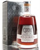 Quorhum 30 years QRM Aniversario Dominican Republic Rum 40%