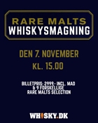 Rare Malts Selection Whisky Tasting Saturday 7 November 2026 at Whiskydk