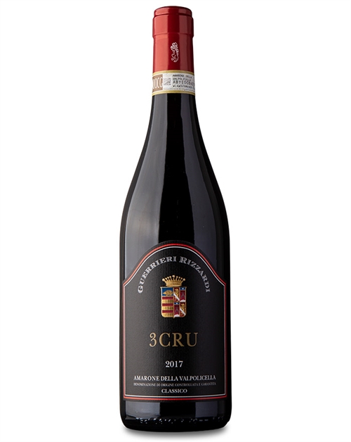 Guerrieri Rizzardi 3Cru Amarone Della Valpolicella DOCG 2017 Italian Red Wine 75 cl 16% 16