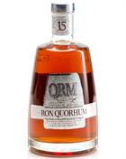 Quorhum 15 years QRM Dominican Republic Rum 40%