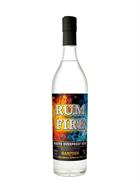 Hampden estate rum fire Jamaican white overproof rum 