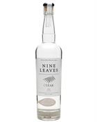 Nine Leaves Clear Rum 2015 Japanese Rum 50%.