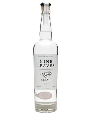 Nine Leaves Clear Rum 2015 Japanese Rum 50%.