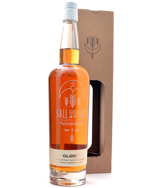 Sall Whisky GLØD 3.1 Organic Single Malt Danish Whisky 70 cl 51.2%