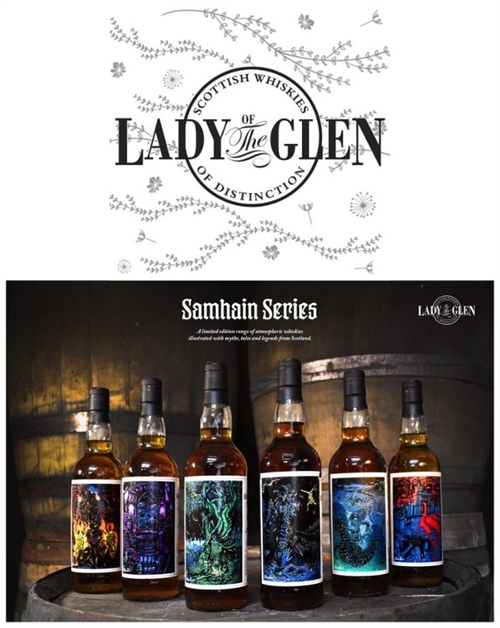 Samhain Whiskyset Lady of the Glen 5 yr to 30 yr Single Scotch Whisky 70 cl 46% to 60,8%