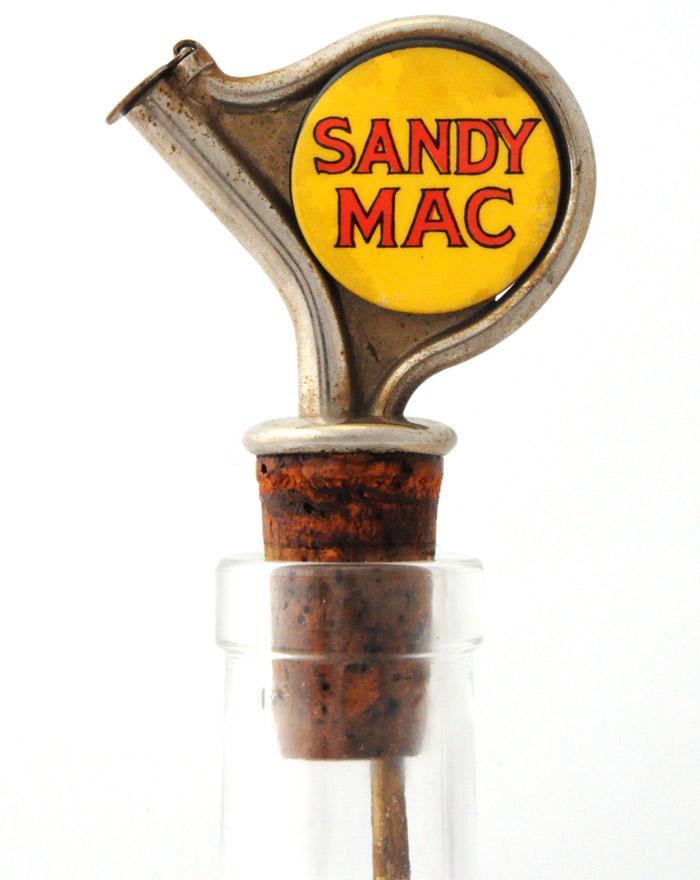 Sandy Mac Scotch Whisky Bottle Pilot / Pourer