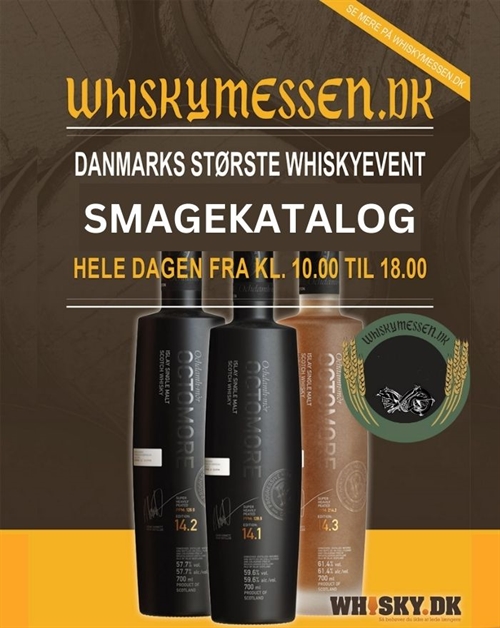 A5 taste catalog sent by mail BEFORE the fair takes place - WHISKYMESSEN 2026