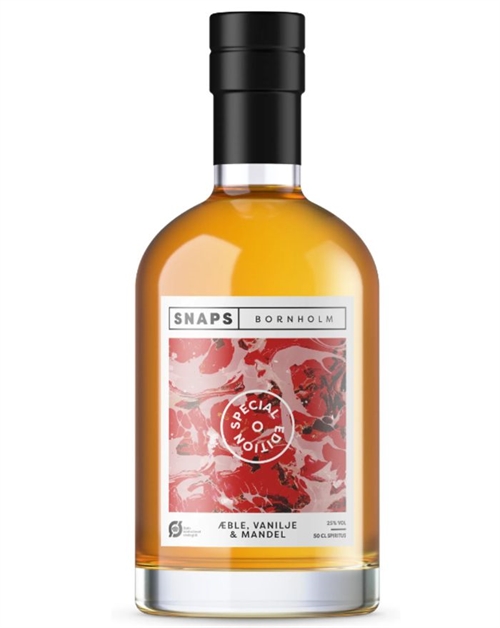Snaps Bornholm Apple and Vanilla Almond Organic Danish Akvavit 50 cl 25%