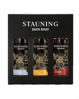 Stauning Miniature Giftbox Danish Whisky 3x5 cl