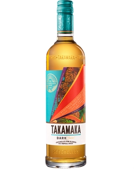 Takamaka Dark Spiced Seychelles Dark Rum 70 cl 38%