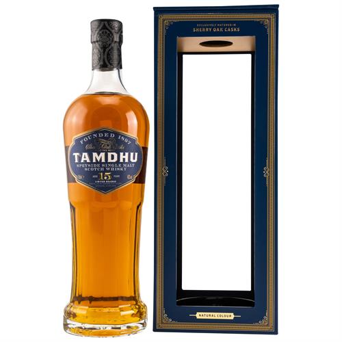 Tamdhu 15 years Limited Release Single Speyside Malt Whisky 46 percent alcohol