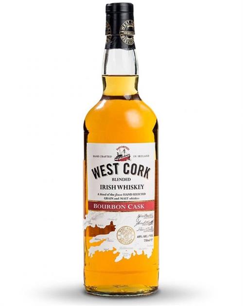West Cork Bourbon Cask Blended Irish Whiskey 40%
