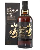 Yamazaki 18 year old Single Malt Whisky Japan 43%.